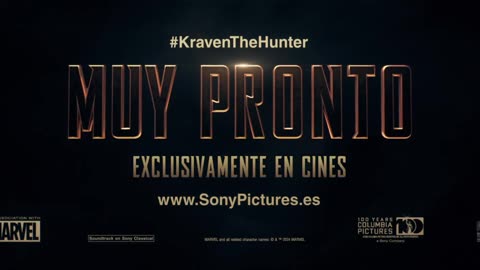 Kraven The hunter Trailer final español