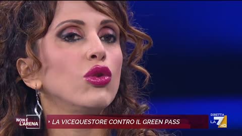 🔴 Vice Questore di Polizia Dott.ssa Nunzia Alessandra Schilirò intervistata da Giletti (29/09/2021)