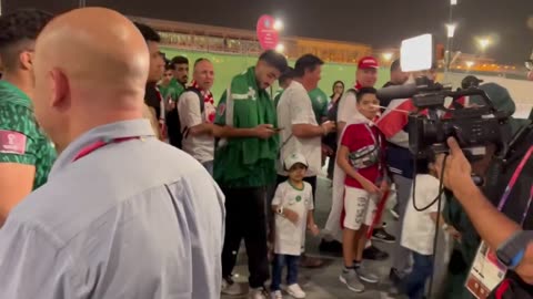 Saudi fan confronts Israeli reporter at World Cup in Qatar