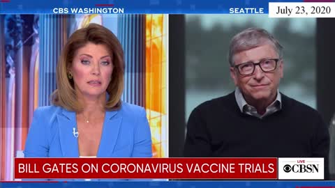 Bill Gates "80% of vaccine recipients will have side effects"