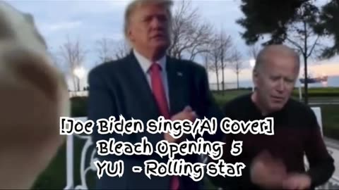 [Joe Biden sings/AI Cover] Bleach Opening 5 YUI - Rolling Star