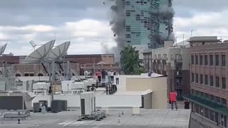 Implosion of the Capital One Tower in Lake Charles, Louisiana