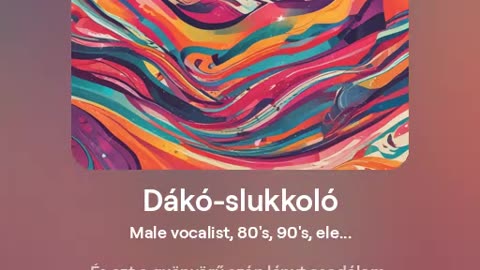 D*kó-slukkoló - AI-generált retro synthpop, vicces szöveggel