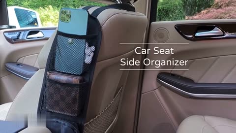 Car Seat Hanging Pocket Side Bag Organizer