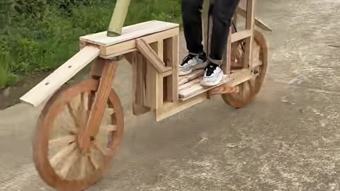 How to make a wooden cycle.