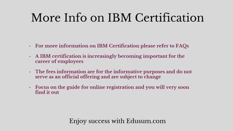 IBM C1000-137 Study Guide: Crack Exam Easily