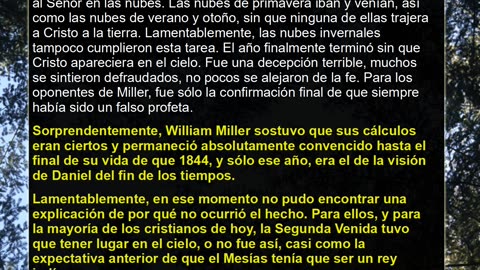 ¿Regresó Jesús en 1844 pero, como en su primera aparición, no de la manera esperada?