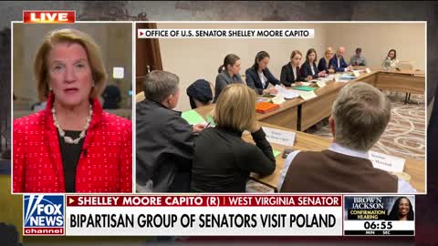 Senator describes 'heartbreaking' visit to Ukrainian refugee camp in Poland