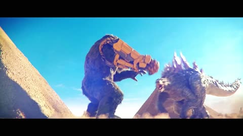 Godzilla___Kong_Vs_Shimo___Skar_King_-_Fight_Scene