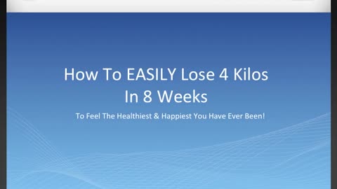 lose weight fast