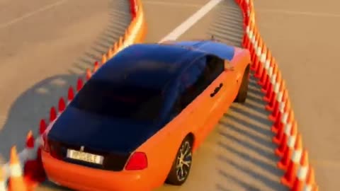 Rolls Royce Impossible Drifting In The Middle Of Cones. Must Watch! # RollsRoyce.