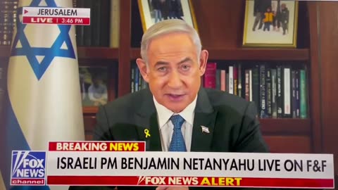 Falso Satanyahu su Fox News Live