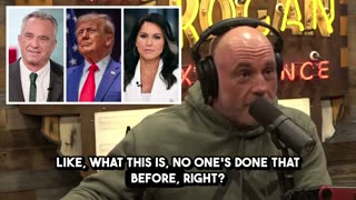 Joe Rogan on the alliance between Trump, Tulsi, RFK Jr., & MAHA movement