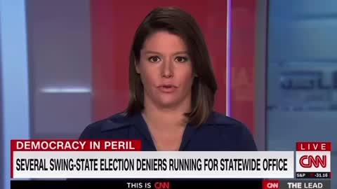 CNN is panicked that Trump-backed “election deniers”