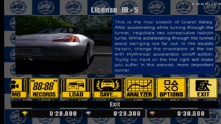 Gran Turismo 3 - License Test IB-5 Gameplay(AetherSX2 HD)