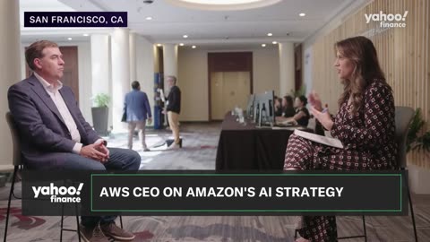 AWS CEO talks teaming up with Oracle and AI