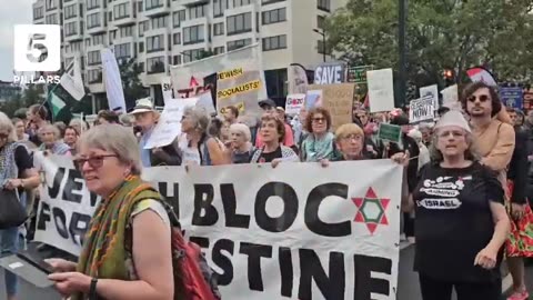 Brits protest at the Israeli embassy to end to UK arms sales and the genocide in Gaza