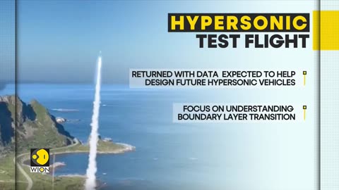 Hypersonic test flight: BOLT-1B hypersonic experiment soars and collects vital data | WION