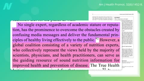 The Scientific Consensus on a Healthy Diet