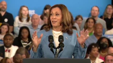 Kamala: "Many Americans don't yet feel that progress...costs are still too high"