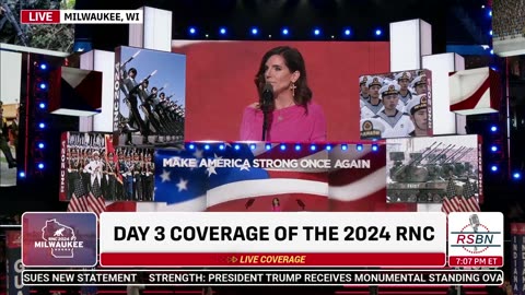 WATCH: Rep. Nancy Mace Speaks at 2024 RNC in Milwaukee, WI - 7/17/2024