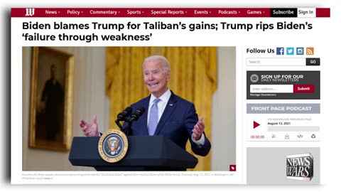 Bowne Report: The Taliban Parades Biden's Catastrophic Treason