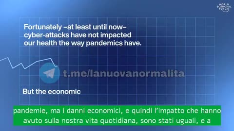 Il WEF minaccia di nuovo un " attacco informatico globale simile al Covid"