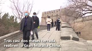 Reabre la Muralla China