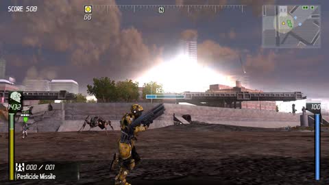 Earth Defense Force Insect Armageddon, Chapter 1 Mission 4 "Ditch Slap"