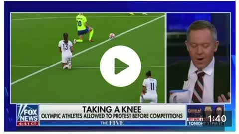 Greg Gutfeld on women’s soccer team taking a knee!!