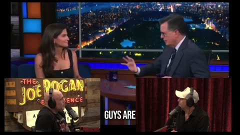 Joe Rogan Cracks Up as Crowd LAUGHS at Colbert’s CNN ‘Reports the News as It Is’ Comment