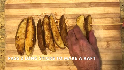 Grilled Potato Wedges