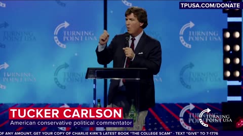 Tucker at The AmericaFest 2023 Speech