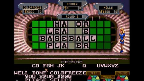 Wheel of Fortune on Sega Genesis