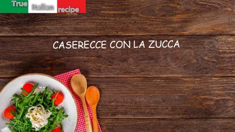 ENG - Caserecce con la zucca