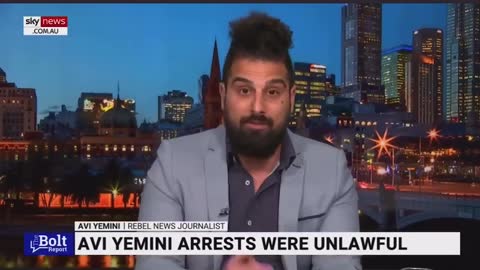 Police apologize to Avi Yemini, the independent journalist they wrongly arrested three times.