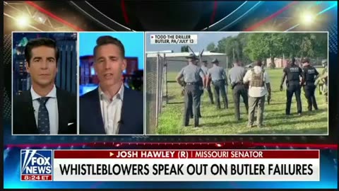 Josh Hawley Shares Disturbing New Whistleblower Claims on Trump Assassination Attempt