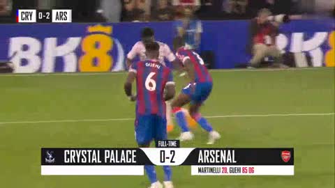 Highlights Arsenal vs Crystal Palace