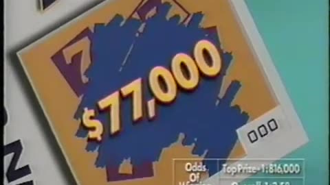 September 14, 1997 - Hoosier Lottery Lucky 7s