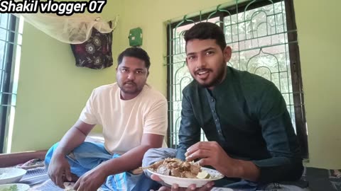 ভাইয়ের বাড়িতে দাওয়াত। Bangla vlog vedio||Shakil vlogger 07