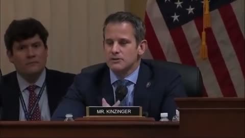 Adam Kinzinger struggles with some words. In...crimini... what?