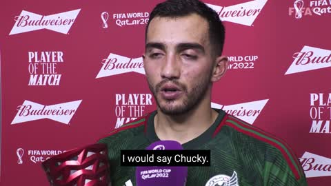 Luis Chávez - Saudi Arabia vs Mexico Budweiser Player of the Match