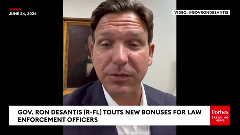 DeSantis Attempts To Lure Out-Of-State Police Officers To Florida With $5,000 Signing Bonuses