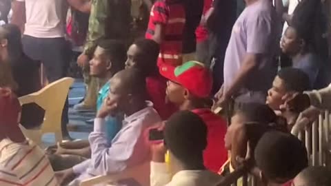 Fight between Army officer and a civilian in ghana boxing arena