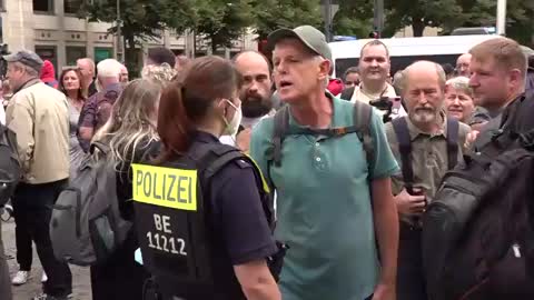 REPRESIÓN POLICIAL EN ALEMANIA