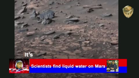 Scientists find liquid water on Mars