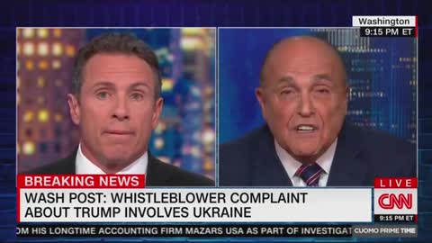 Rudy Giuliani and Chris Cuomo slug it out in heated interview