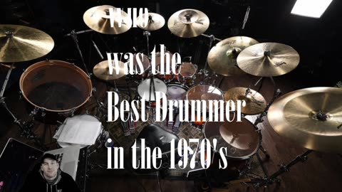 Who was the Best Drummer in the 1970's?