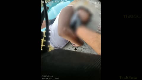 Bodycam footage captures Lauderhill police officers rescuing girl who nearly drowned in pool