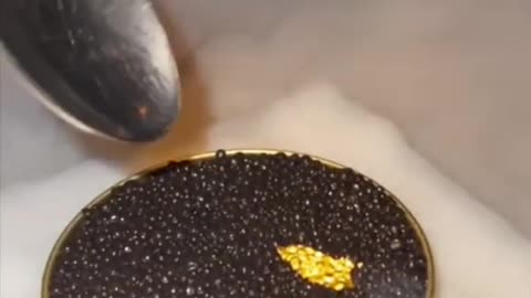 chocolate caviar…